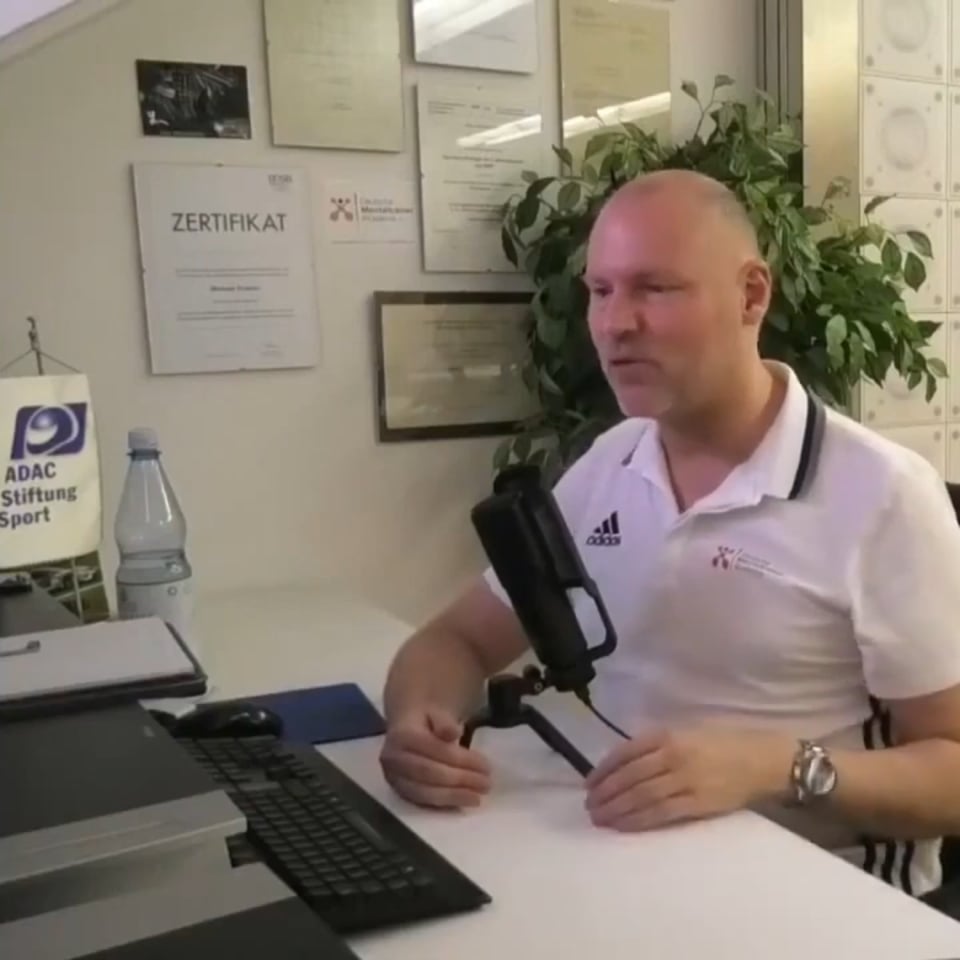Michael Draksal erklärt den mentalen Aufbau bei Sportverletzungen
