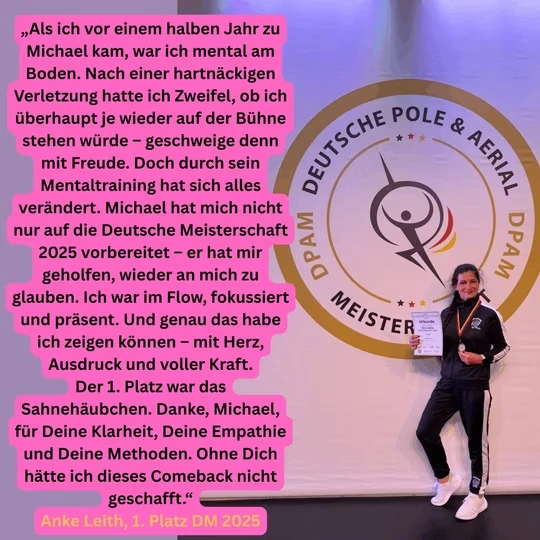 Feedback von Anke Leith zum Comeback-Stronger-Mentaltraining